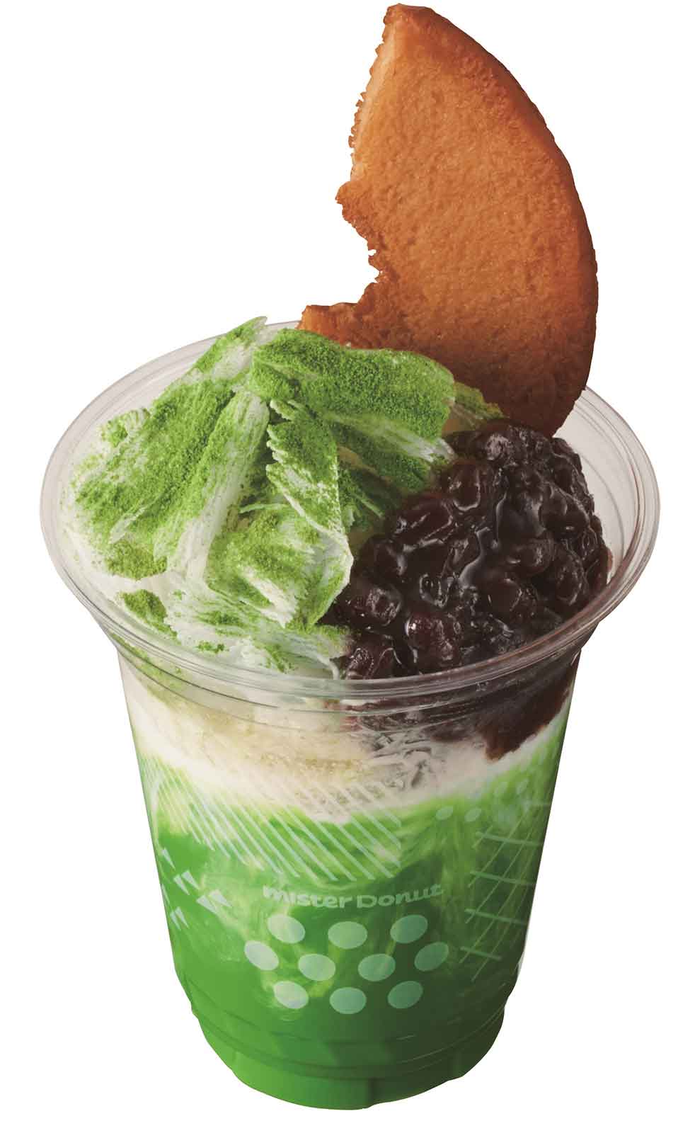 コットンスノーカフェ 抹茶／画像提供：ダスキン