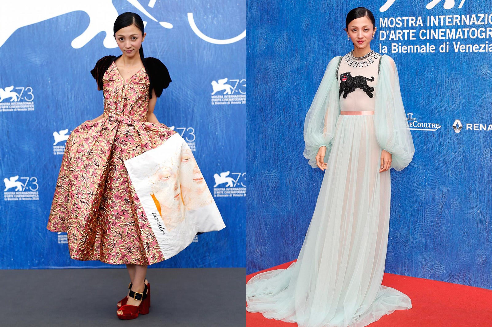 満島ひかり、華やかドレスで世界を魅了　拍手喝采が沸き起こる