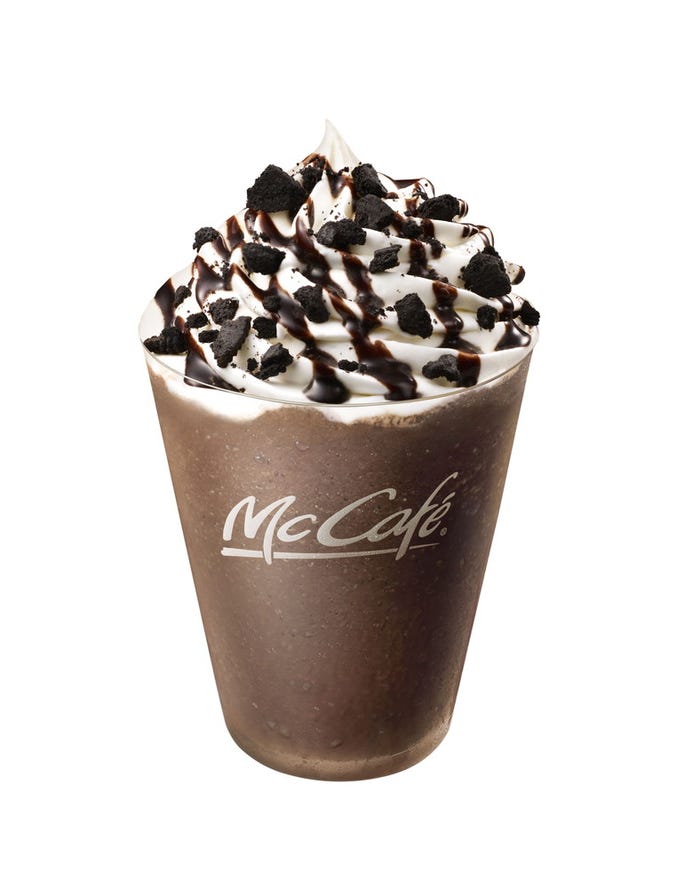 オレオ(R) クッキー チョコフラッペ/画像提供:日本マクドナルド