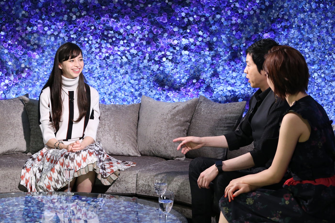 （左から）中条あやみ、今田耕司、瀧本美織／画像提供：日本テレビ