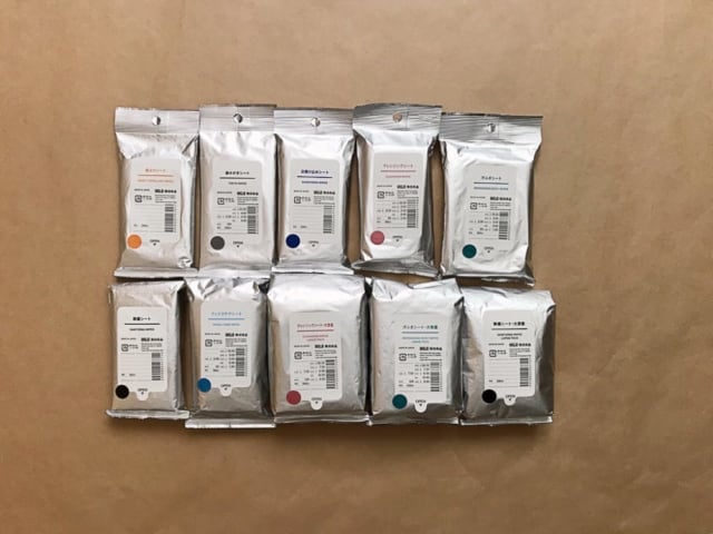 無印良品の衛生用品10種類