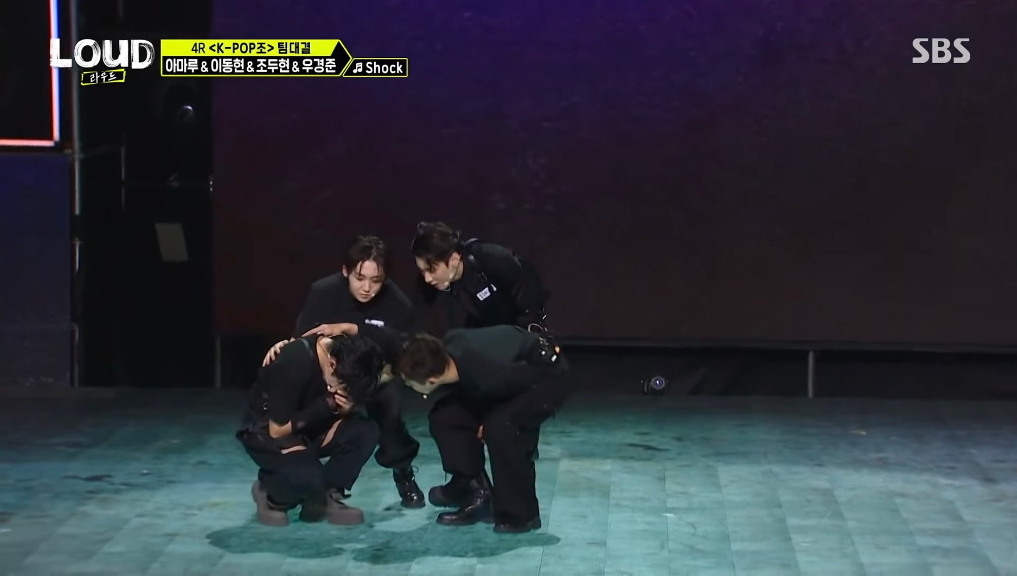 涙を流すアマル（提供写真）