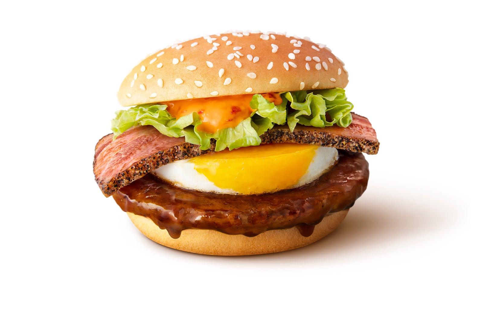 マクドナルド、春の定番「てりたま」厚切りベーコン挟んだ“旨辛”味も初登場