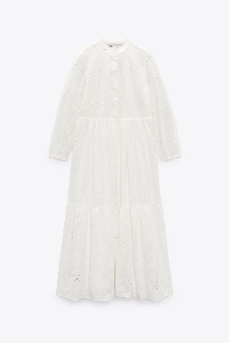 Zara デートにぴったりな 刺繍ワンピース おすすめコーデ モデルプレス