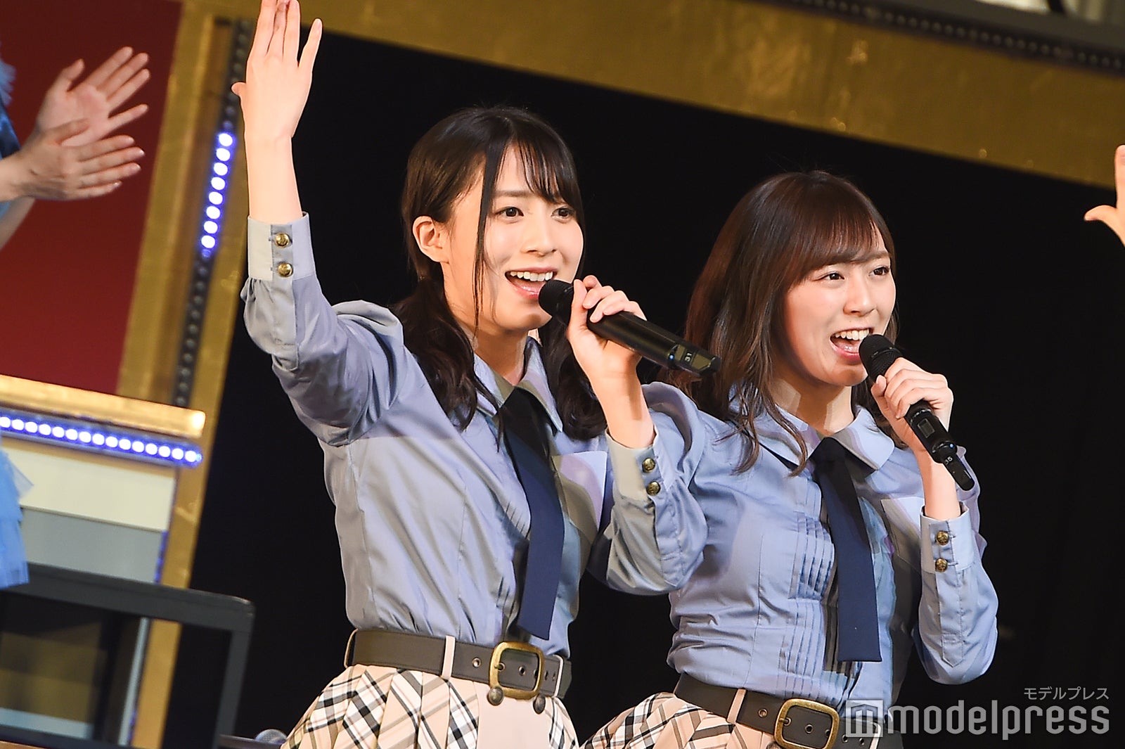 佐々木優佳里、坂口理子「AKB48グループリクエストアワー セットリストベスト100 2019」 （C）モデルプレス