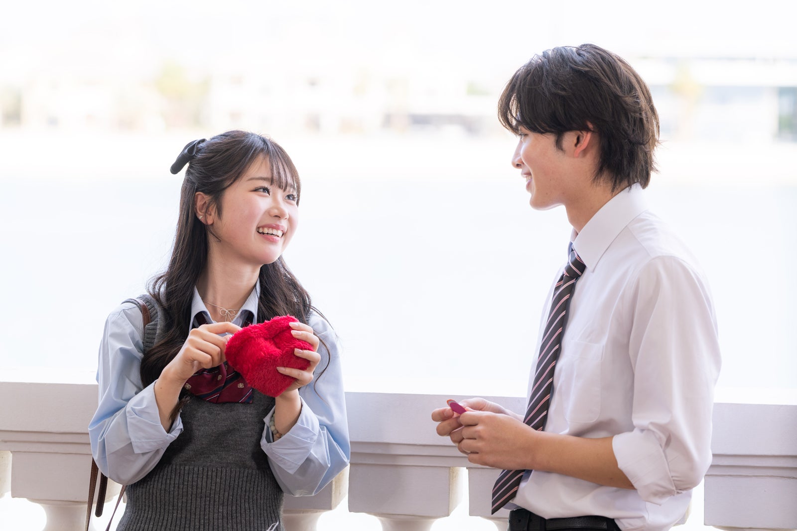 ねね、はると「今日、好きになりました。卒業編2026」（C）AbemaTV, Inc.