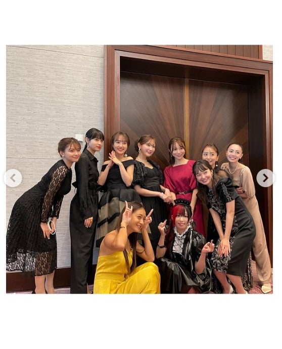 くみっきー、結婚式にみずきてぃ・おかりえ・みちょぱら「Popteen」OG集結「豪華すぎる」「青春」の声