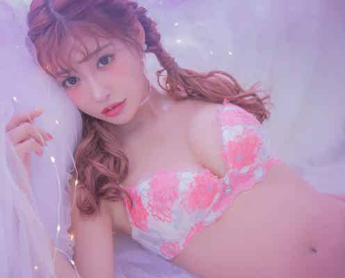 明日花キララプロデュース「whip bunny」からランジェリー登場 SEXYからキュートまで…豊満バストで魅了