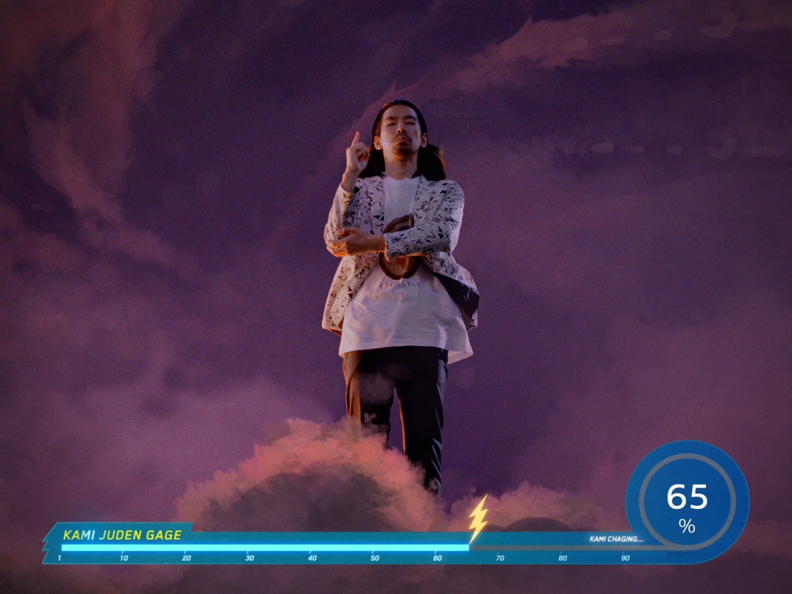 川北茂澄／ソフトバンク新CM「神ジューデンガール」篇より（提供写真）