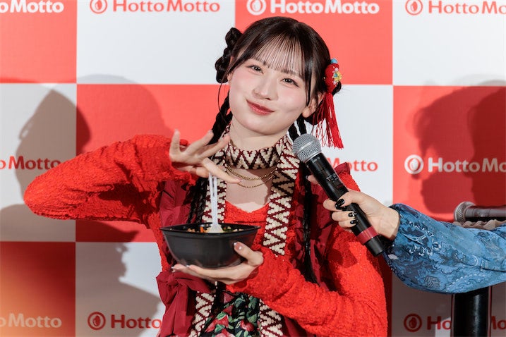 CANDY TUNE・立花琴未「毎日でも会いたくなる」 ほっともっと新CM発表会で新曲「HOT!SCOOP!」初披露