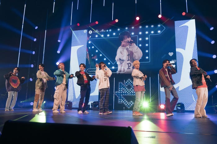 「MAZZEL DEBUT SHOWCASE “Vivid”」の様子(提供写真)