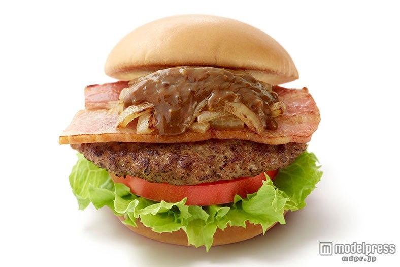 モスバーガー史上最重量！厚切りベーコン×ハンバーグでボリューム満点