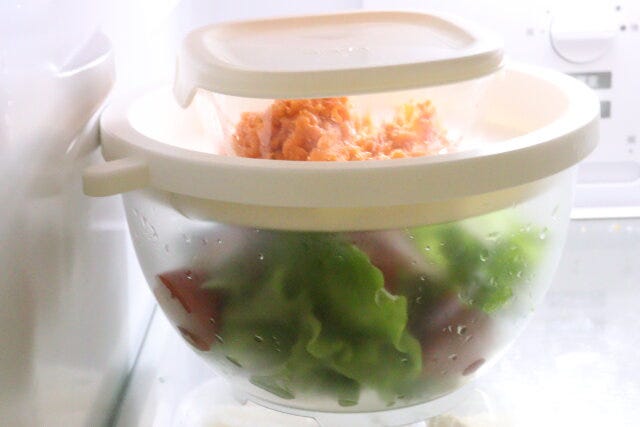 保存できる蓋付ザルボウル 保存 保存できる蓋付ザルボウル 保存