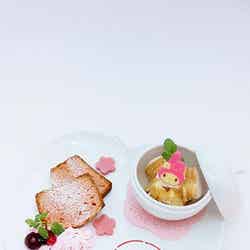 「自家製ストロベリーパウンドケーキとキャラメルりんごバイ1,296円（税込）／画像提供：グレート