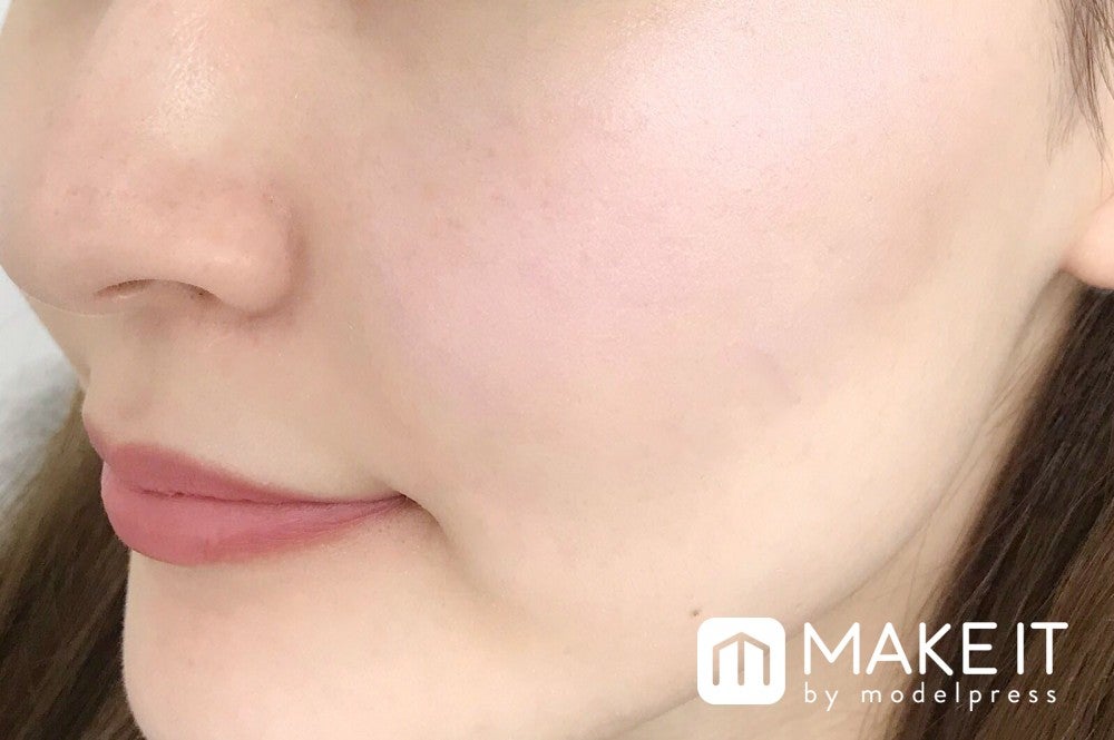 コスメデコルテ／クリーム ブラッシュ／PU150 使用 (C)メイクイット