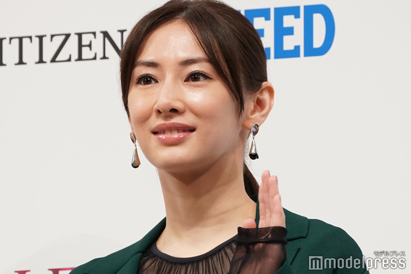 サプライズ登場した北川景子 （C）モデルプレス