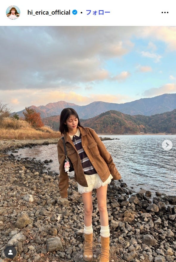 村上愛花Instagramより