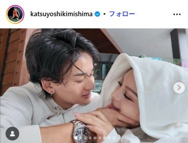 君島克佳 Instagramより