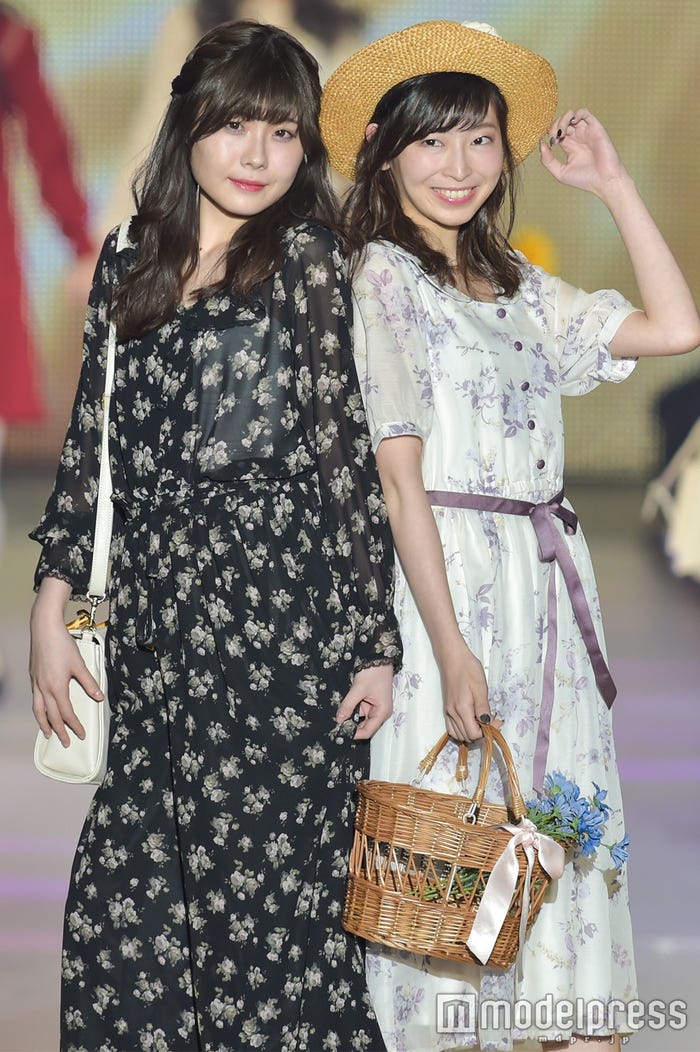 谷真理佳、大矢真那(C)モデルプレス