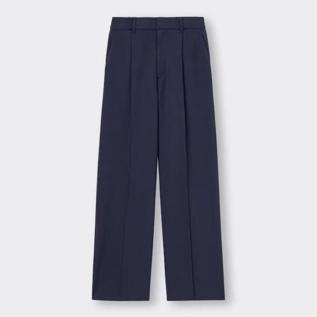 GU　値下げ　ボトムス　カットソースラックス