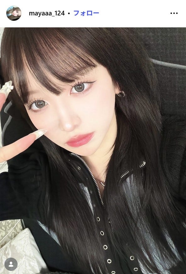 重川茉弥Instagramより