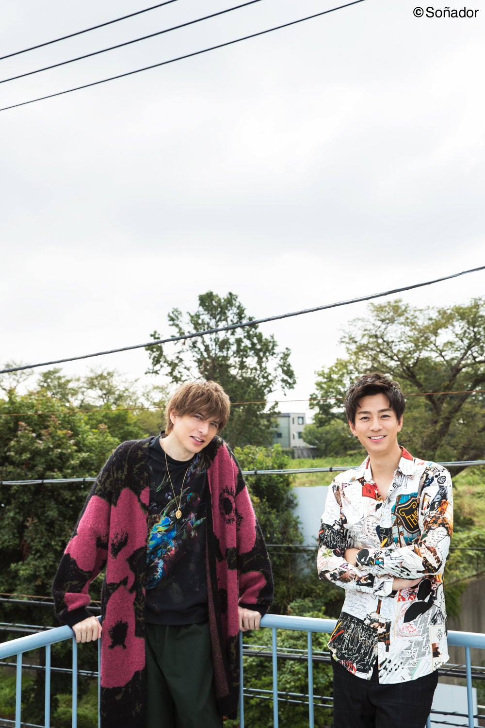 城田優＆三浦翔平（画像提供：主婦と生活社）