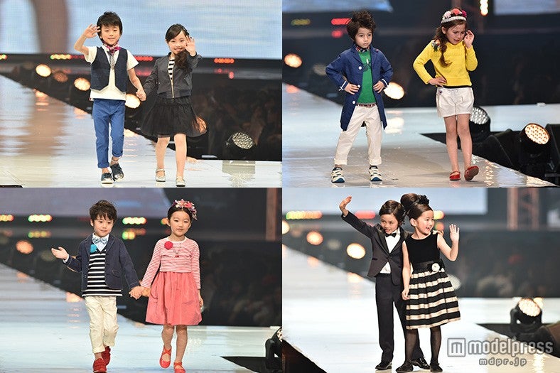 可愛すぎるキッズカップル、堂々ランウェイに歓声の嵐