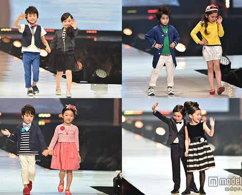 可愛すぎるキッズカップル、堂々ランウェイに歓声の嵐