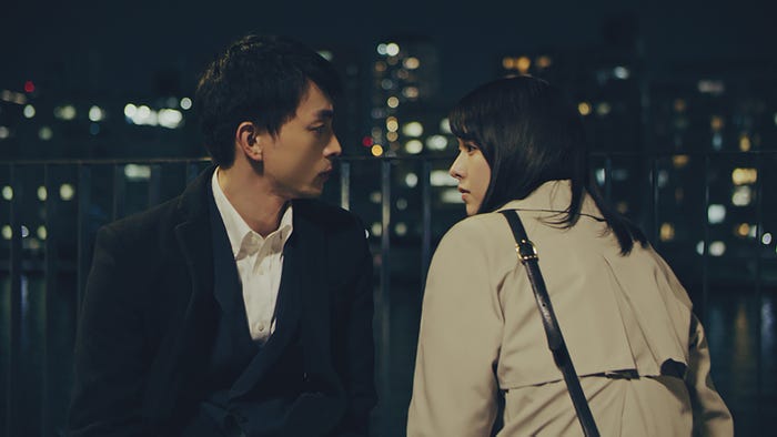 遠藤雄弥、唐田えりか/場面スチール(C)chiyuwfilm