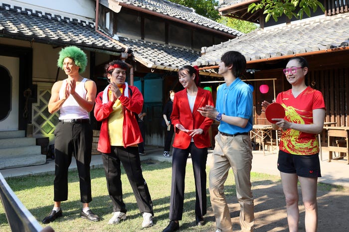 (左から)佐伯大地、ちゅうえい、横田真悠、尾崎匠海、横内亜弓(C)カンテレ