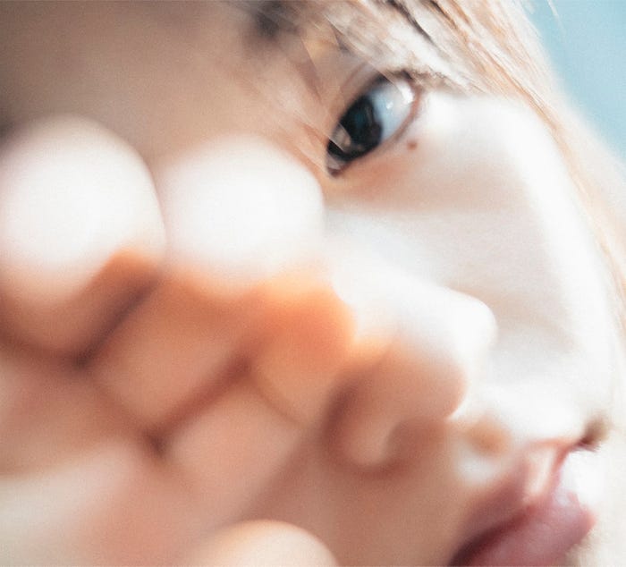 森七菜1stフルアルバム「アルバム」初回盤ジャケット(提供写真)