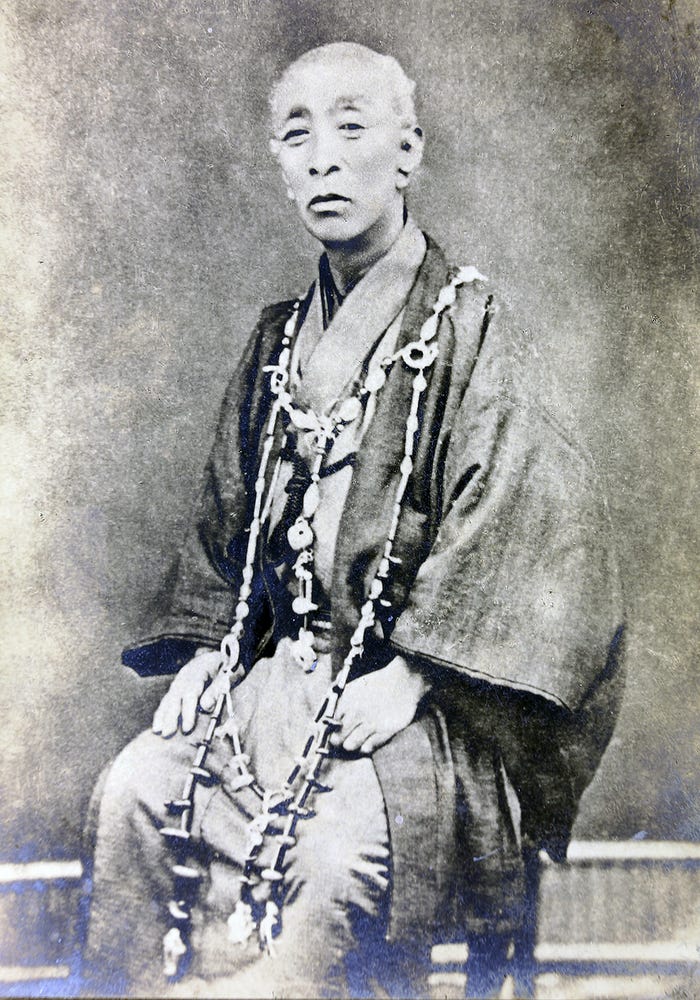 松浦武四郎肖像(C)松浦武四郎記念館蔵