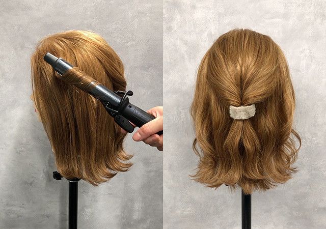 ボブのヘアアレンジ術 王道ハーフアップの作り方を美容師が徹底解説 モデルプレス