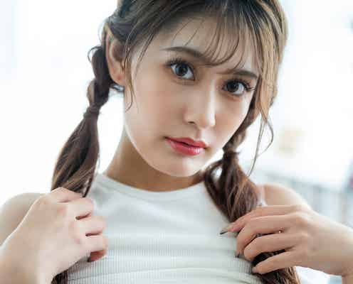 「K-1ガールズ」波北果穂、美バストに釘付け 抜群のスタイル披露