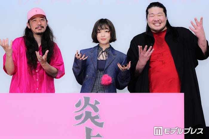 長久允監督、森七菜、一ノ瀬ワタル(C)モデルプレス