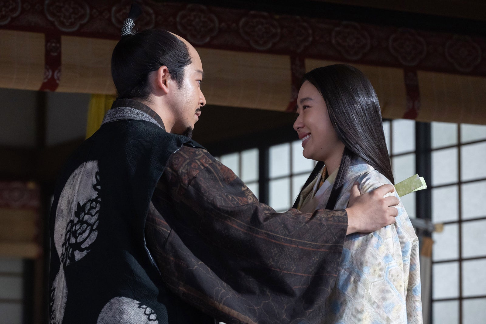仲野太賀、倉沢杏菜「豊臣兄弟！」第40話（C）NHK