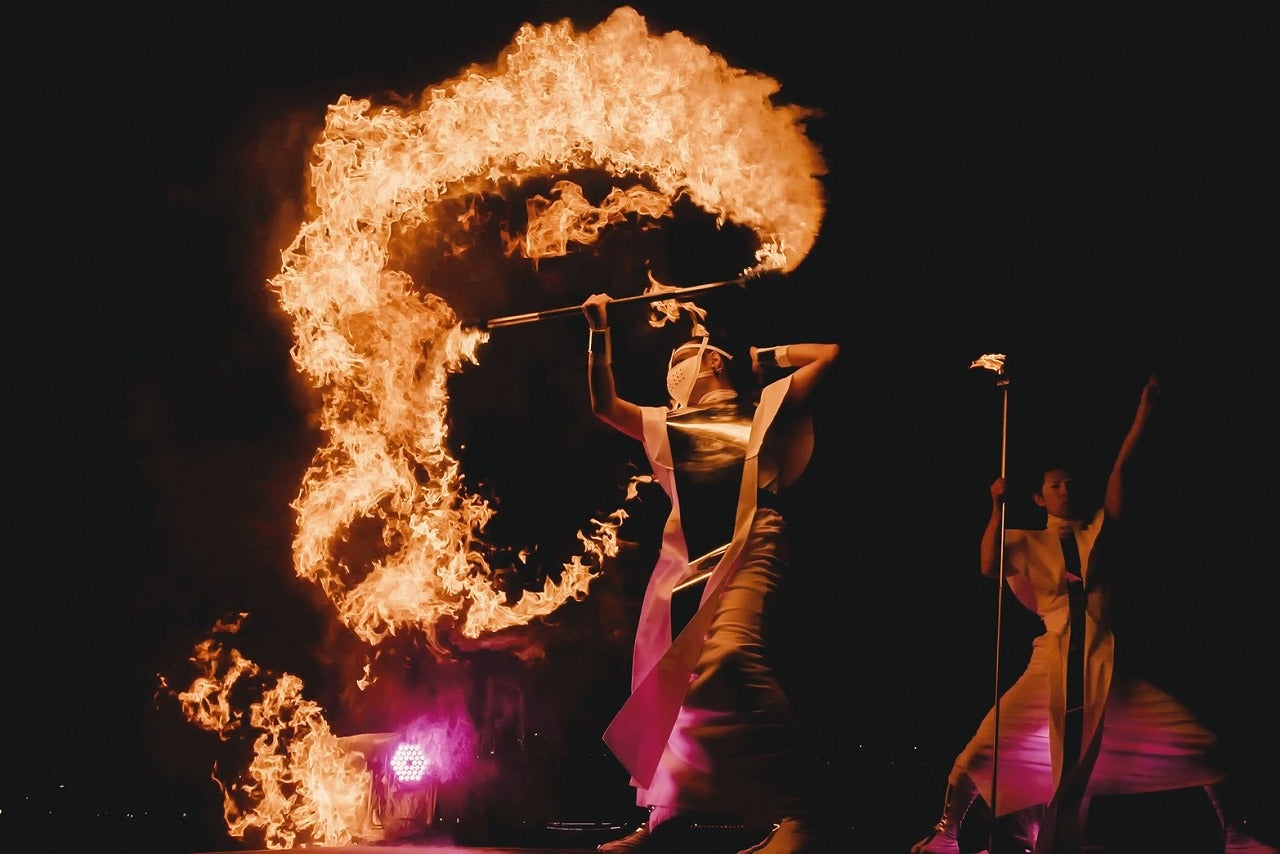 各章でEarth、World、Chaos、Loveを表現／画像提供：STAR ISLAND実行委員会