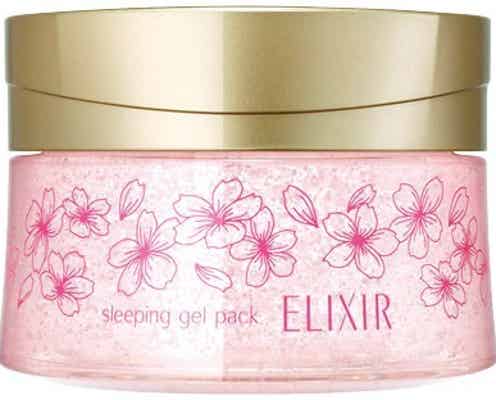 【エリクシール】人気のスリーピングジェルパックに桜の香りが限定で登場