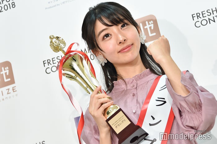 日本一の新入生を決めるミスコン「FRESH CAMPUS CONTEST 2018」グランプリ・永松 野々花 さん(C)モデルプレス