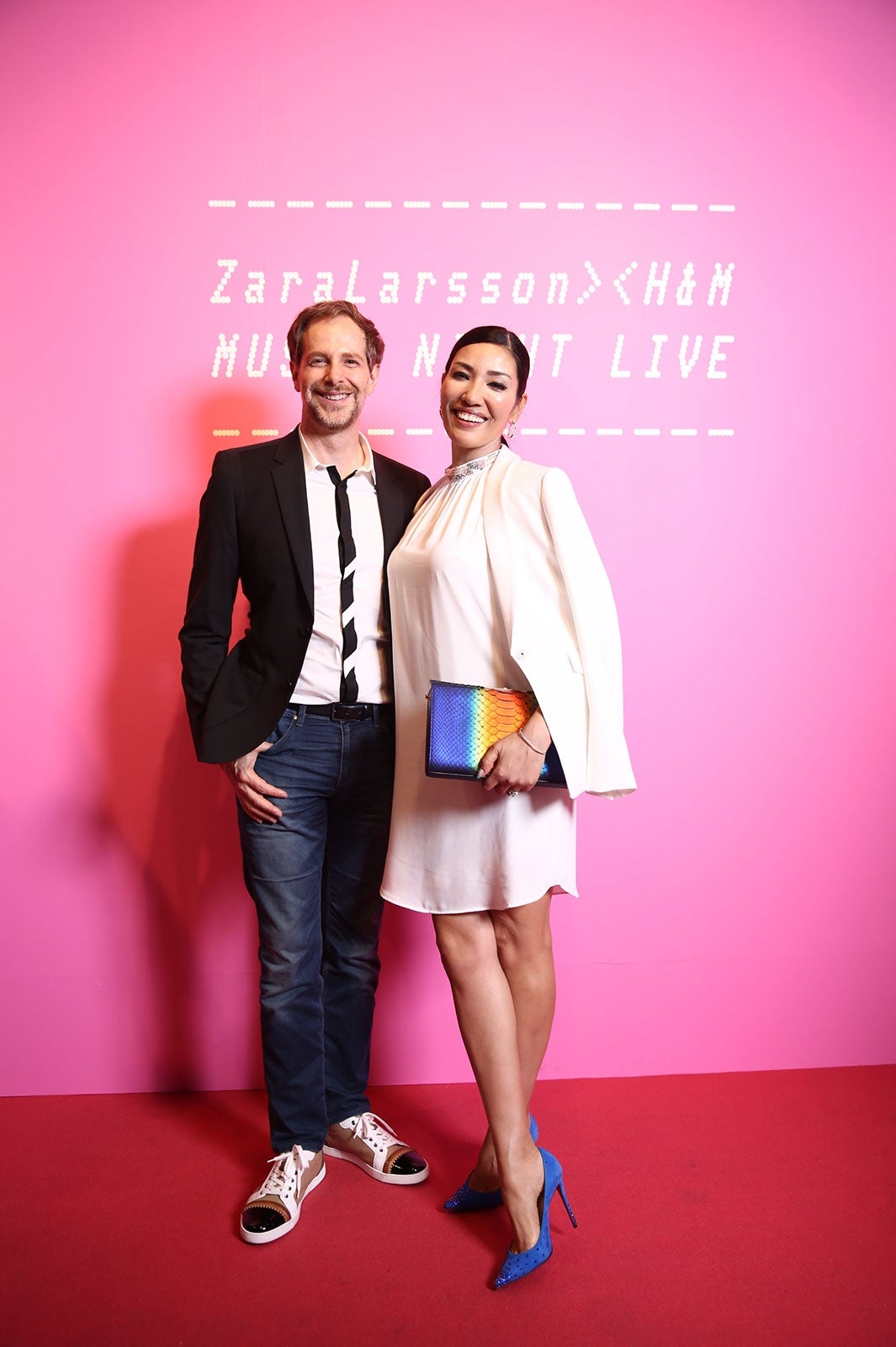 セオドール・ミラー＆アンミカ夫妻 （画像提供：H＆M）