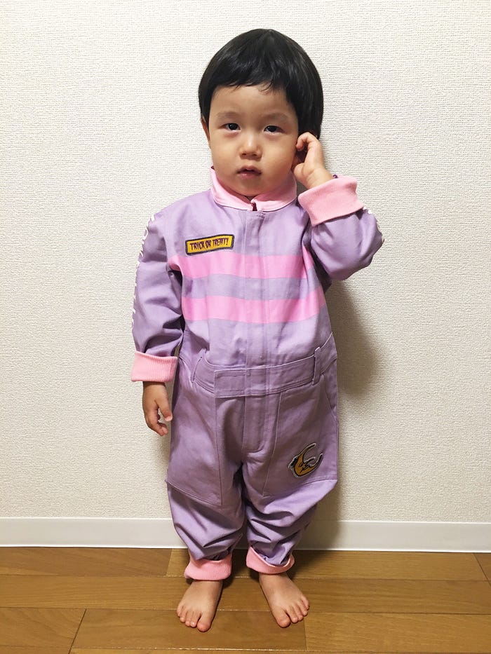 【仲里依紗×JACK-O-LAND】KIDSジャンプスーツ/プリンセスロリポップピンク