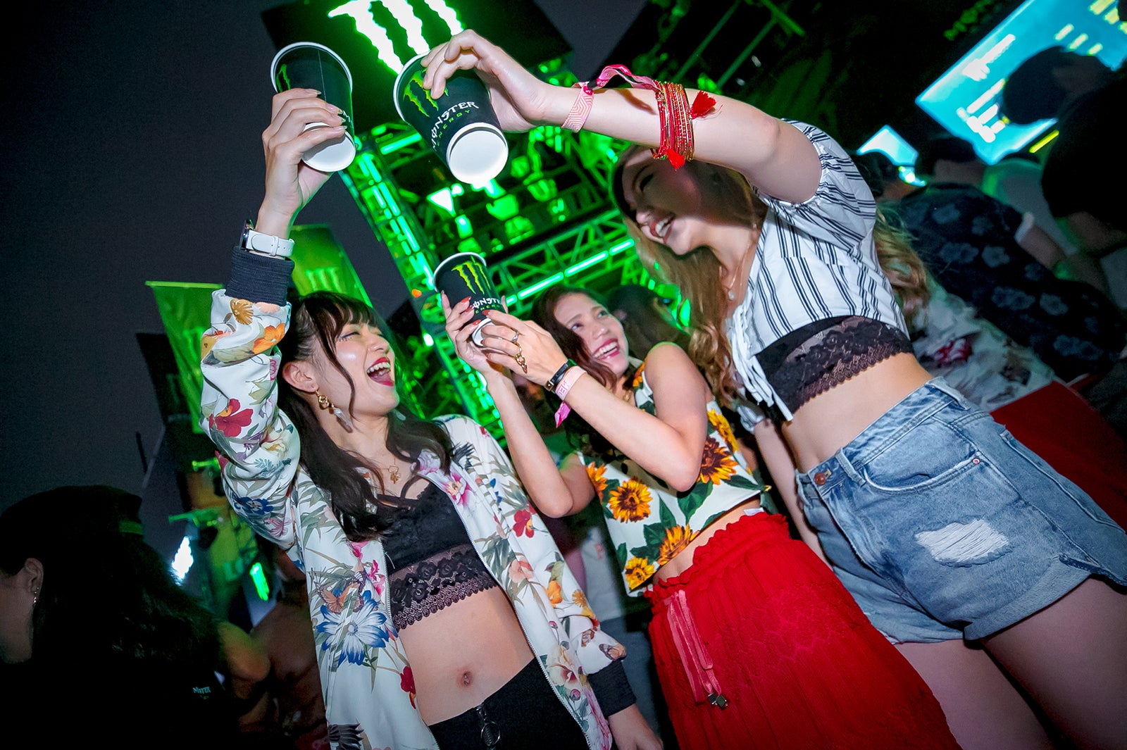 夜のメインステージ（提供写真）