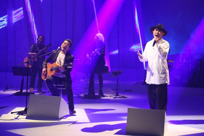 宇崎竜童、木梨憲武(C)フジテレビ