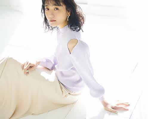 松井愛莉、上品な春コーデで魅了