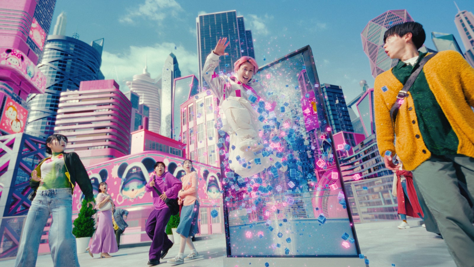 佐久間大介「LINE: Disney Tsum Tsum 11周年サプライズイヤー」篇より