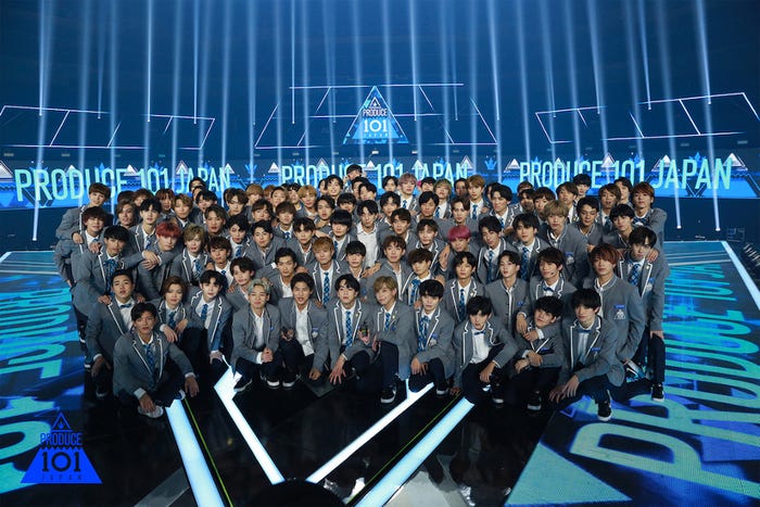 「PRODUCE 101 JAPAN」練習生(C)TBS