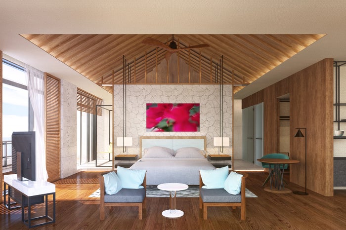 スイートルーム（瀬良垣島スイート）／画像提供：ハイアット リージェンシー 瀬良垣アイランド 沖縄