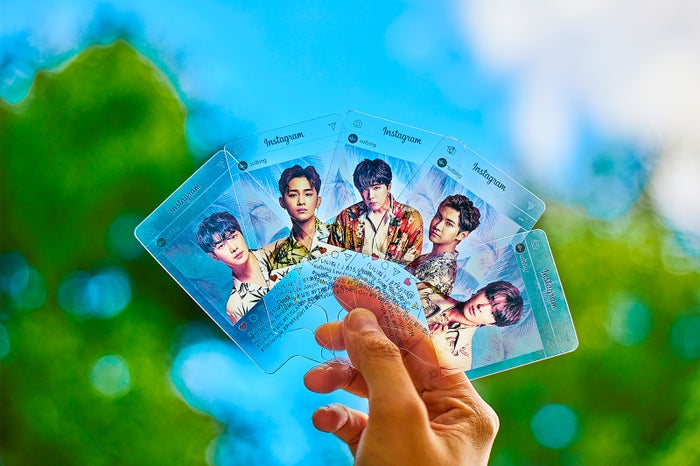 ソルビンオリジナルFTISLANDクリアカード／画像提供：ソルビン