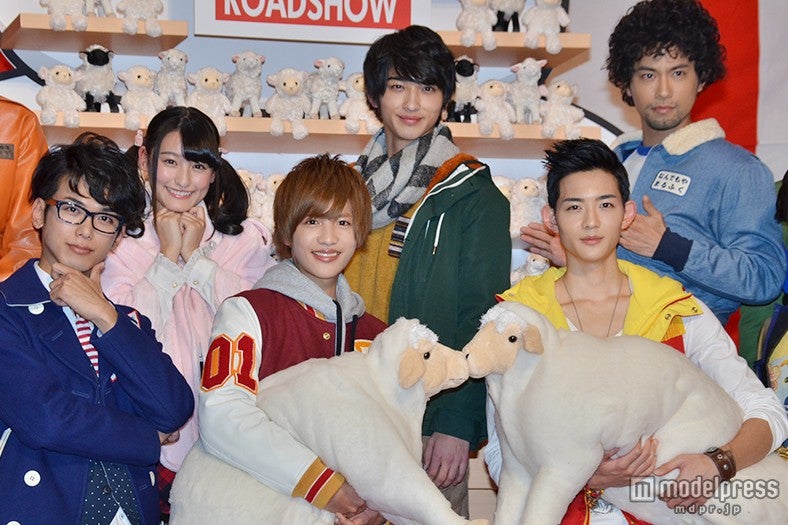 【後列左から】森高愛、横浜流星、金城大和【前列左から】平牧仁、志尊淳、竜星涼