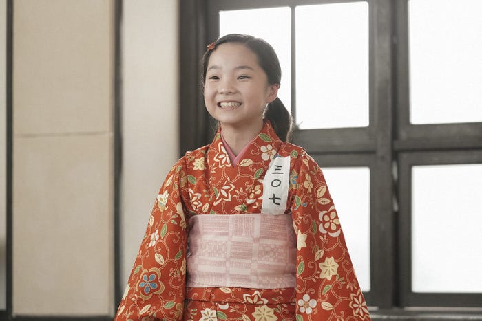 澤井梨丘「ブギウギ」第4話(C)NHK